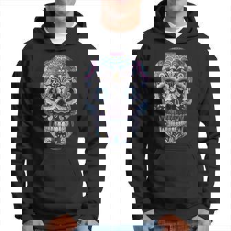Crâne Enucre Calavera Dia De Los Muertos Jour Des Morts Sweat à capuche - Cadeauxyz