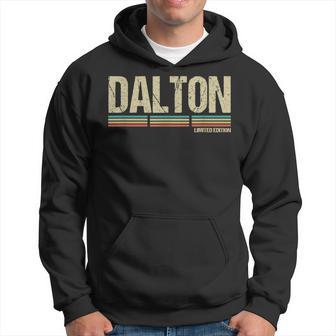 Dalton Nom De Famille Rétrointage Anniversaire Sweat à capuche - Cadeauxyz