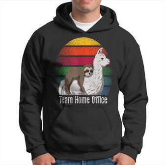 Das Offizielle Home Office Team Ist Amtart Kapuzenpullover - Seseable