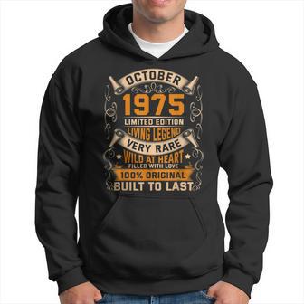De Cumpleaños Original De Octubre De 1975 Sudadera - Regaloses