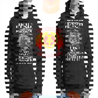 Deutsch Durch Geburt Ossi Durch Die Gnade Gottes Kapuzenpullover - Geschenkecke