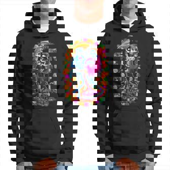 Día De Los Muertos Dia De Los Muertos Esqueletos Bailando Mexicano Sudadera - Regaloses