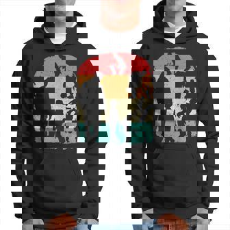 Día Del Padre Papá E Hijo Compañerosiluetasolintage Sudadera - Regaloses