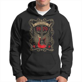 Diseño De Guitarra Rock De 1970 Para Nacidos Este Año Sudadera - Regaloses