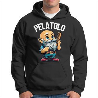 Divertente Nano Pelatolo Divertente Nano Calvo Testa Pelata Maglia A Manica Felpa con cappuccio - Novitaregali
