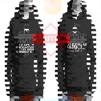 Divertida Con Precaución Alérgica A Estúpido Humor Sudadera - Regaloses