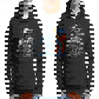 Dj Astronaute Dans L'espace Sweat à capuche - Cadeauxyz