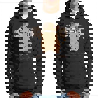 Don't Worry Be Cappy Gym Capybara Motivación Sudadera - Regaloses