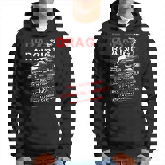 Drag Racing Because Free Weekends Idée Cadeau Pour Les Coureurs De Drag Racing Sweat à capuche - Cadeauxyz