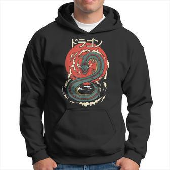 Dragon Detyle Japonais Rétro Sweat à capuche - Cadeauxyz