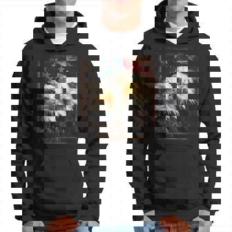 Drapeau Américain Usa Aigle Patriotique Usa Sweat à capuche - Cadeauxyz