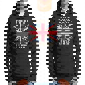 Drapeau Britannique Humoristique Memes I'm Not Old I'mintage I Am Not Old Sweat à capuche - Cadeauxyz