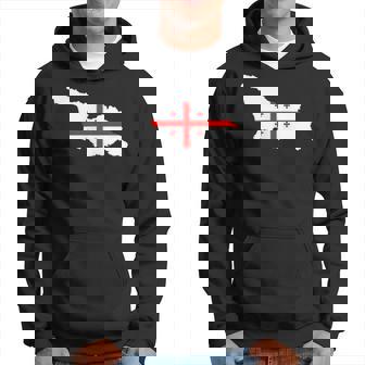 Drapeau De La Géorgie Pour Les Amoureux De La Géorgie Sweat à capuche - Cadeauxyz