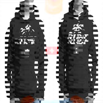 Drapeauuisse Montagnes Pridechweiz Roots Proud Sweat à capuche - Cadeauxyz