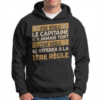 Drôle Cadeau Capitaine Bateau Capitaine Sweat à capuche - Cadeauxyz