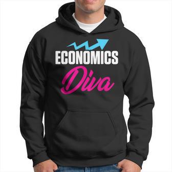 Economista Diva Economia Aziendale Laurea Felpa con cappuccio - Novitaregali