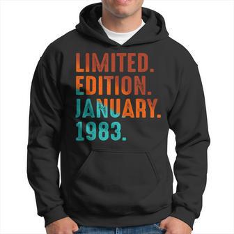 Edición Limitada Cumpleaños Enero 1983 Sudadera - Regaloses