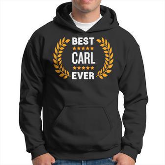 El Mejor Carl De La Historia Con Cinco Estrellas Nombre Carl Sudadera - Regaloses