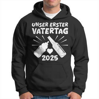 Endlich Papa Unser Ersteratertag 2025 Baldater Kapuzenpullover - Geschenkecke