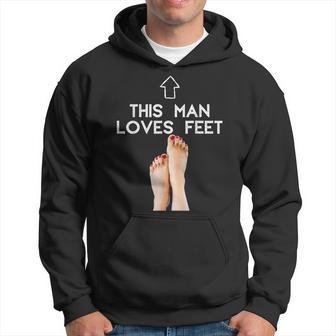 Este Hombre Ama Pies Pies Fetiche Diseño Para Hombre Sudadera - Regaloses