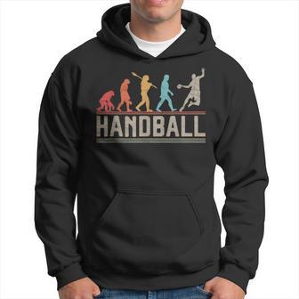 Evolución Del Balonmano Divertido Jugador De Balonmano Sudadera - Regaloses