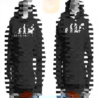 Evolución Piano Humor Pianista Hombre Drole Manga Larga Sudadera - Regaloses