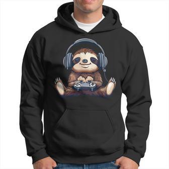 Faultier Gaming Kapuzenpullover - Geschenkecke