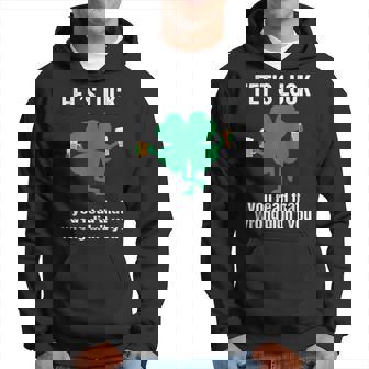 Fets Luck Divertido Día Dean Patricio 2026 Cerveza Trébol Humor Sudadera - Regaloses