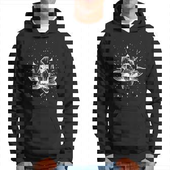 Fleur De Lotus De Poche Mindfulness Méditation Minimaliste Sweat à capuche - Cadeauxyz