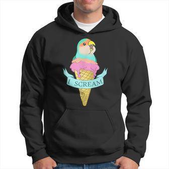 Gelato Olandese Inseparabile Blu Urlo Pappagallo Felpa con cappuccio - Novitaregali