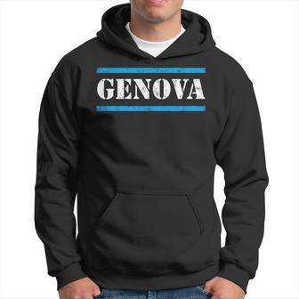 Génova Letras Grafica Retro Sudadera - Regaloses