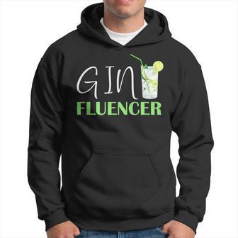 Gin Alcol Dicendo Tonic Ginfluencer Felpa con cappuccio - Novitaregali