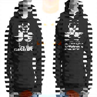 Goose Bumps Gänsehaut Lustiger Papa Witz Gänse Humor Kapuzenpullover - Seseable