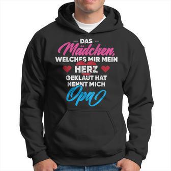 Großvater Geschenkon Enkelin Lustigerpruch Opa Enkelin Kapuzenpullover - Geschenkecke
