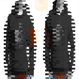 Guitarra Acústica Instrumento Clásica Música Guitarrista Sudadera - Regaloses