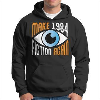 Hacer 1984 Ficción Otraez Libertario Orwelliano Orwell 1984 Sudadera - Regaloses