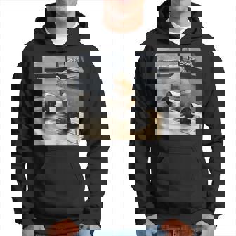 Hamster Deadlift Entrenamiento Divertido Lindo Rata Halterofilia Meme In Mangas Sudadera - Regaloses