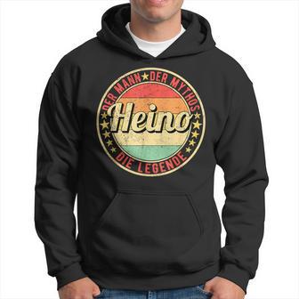 Heino Der Mann Der Mythos Die Legende Kapuzenpullover - Geschenkecke