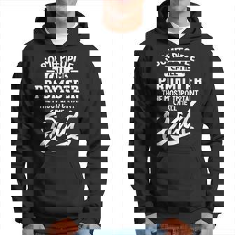 Hombre El Regalo Más Importante Del Día Del Padre Del Padre Del Promotor Sudadera - Regaloses