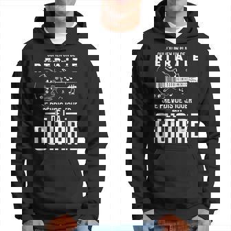 Homme Cadeau De Retraite Drôle Pour Un Guitariste Retraité Sweat à capuche - Cadeauxyz