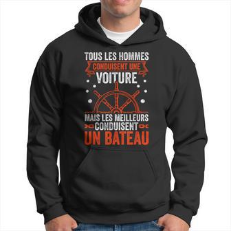 Hommes Marin Capitaine Fête Des Pères Bateau Cadeau Sweat à capuche - Cadeauxyz