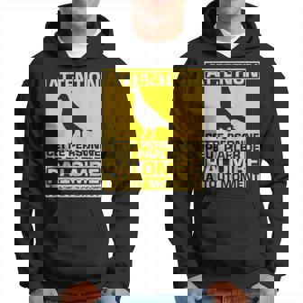 Humour Chasse Palombe Chasseur Peut Parler Nature Sweat à capuche - Cadeauxyz