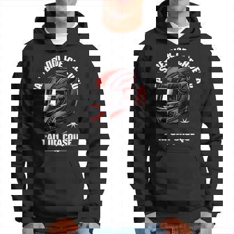 Humour Chauve Motard Pas Besoin De Cheveux J'ai Un Casque Sweat à capuche - Cadeauxyz
