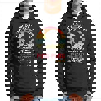 Humour Ping-Pong Cadeau Joueur Tennis De Tableintage Sweat à capuche - Cadeauxyz