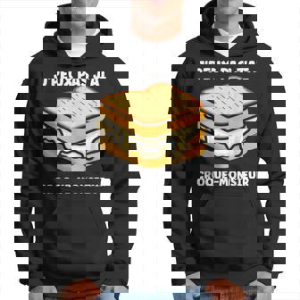 Humourandwich France J'peux Pas J'ai Croque Monsieur Sweat à capuche - Cadeauxyz