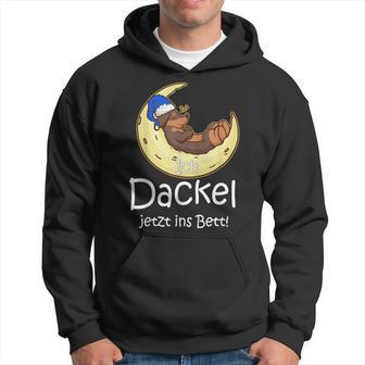 Hund Dackel Offizielleschlaf Ich Dackel Jetzt Ins Bett Kapuzenpullover - Geschenkecke