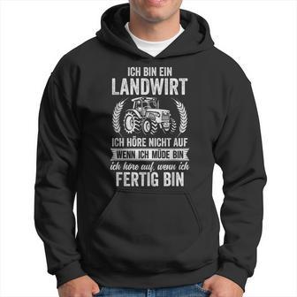 Ich Bin Ein Landwirt Traktor Bauer Landwirtschaft Kapuzenpullover - Geschenkecke