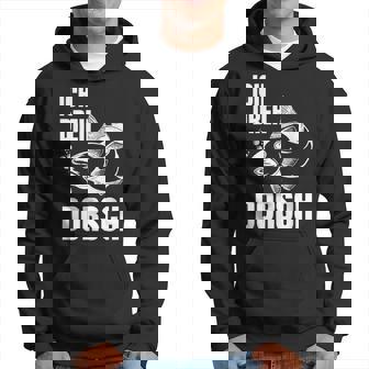 Ich Dreh Dorsch Lustiger Angler Angeln Fischerpruch Kapuzenpullover - Seseable