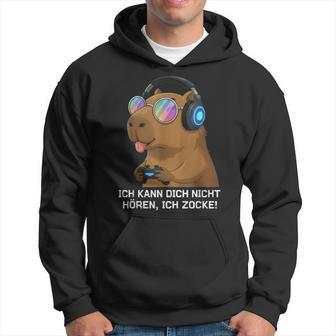Ich Kann Dich Nicht Hören Ich Zocke Lustiges Zocken & Gaming Kapuzenpullover - Geschenkecke