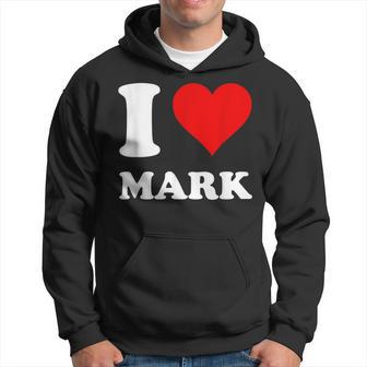 Ich Liebe Mark Kapuzenpullover - Geschenkecke